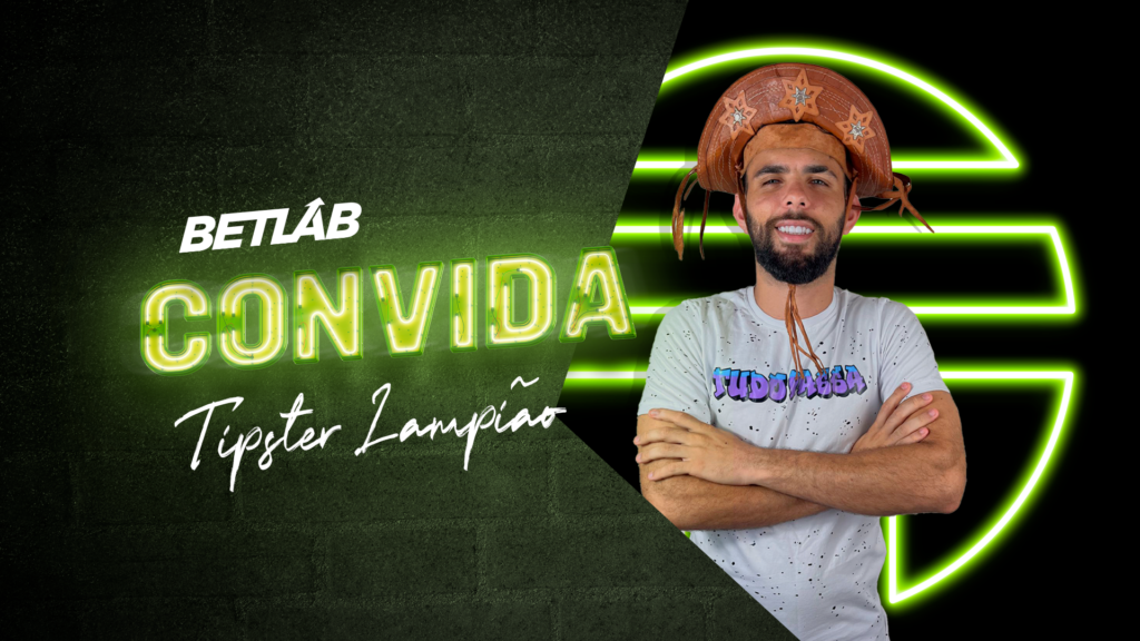 Betlab Convida com a imagem do Tipster Lampião